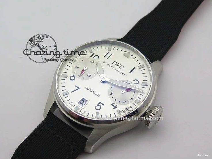 MIROTIME 0426 Big Pilot Real PR IW500432 DFB Limited Edition ZF 1:1 Best Edition On Black Nylon Strap A Fashionable 7276